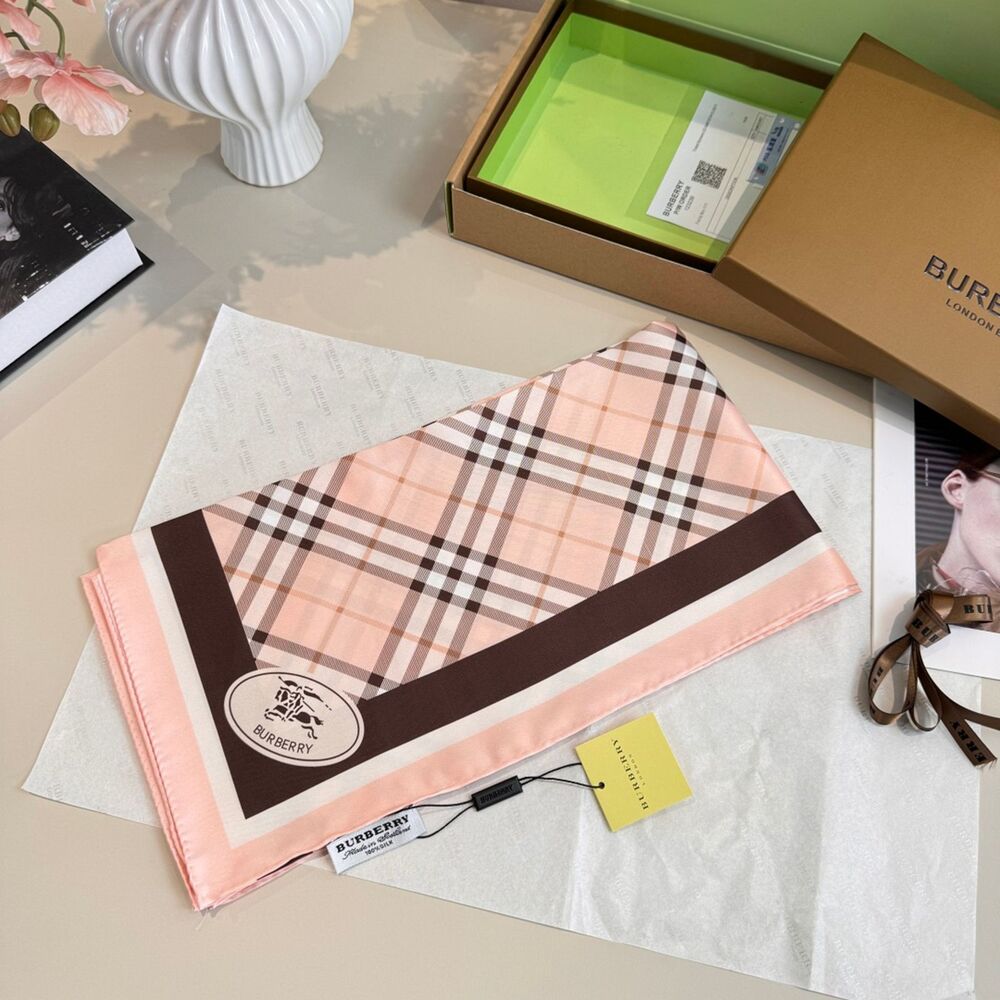Burberry Silk Scarf - Picture 5 of 8